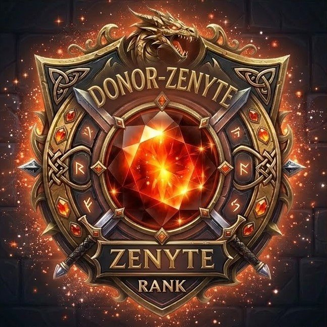 Zenyte Donor Rank